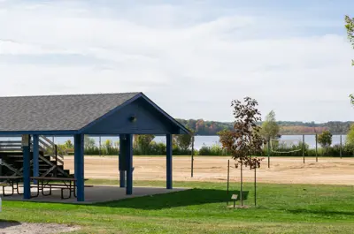 Shelter at Beach Volleyball Courts