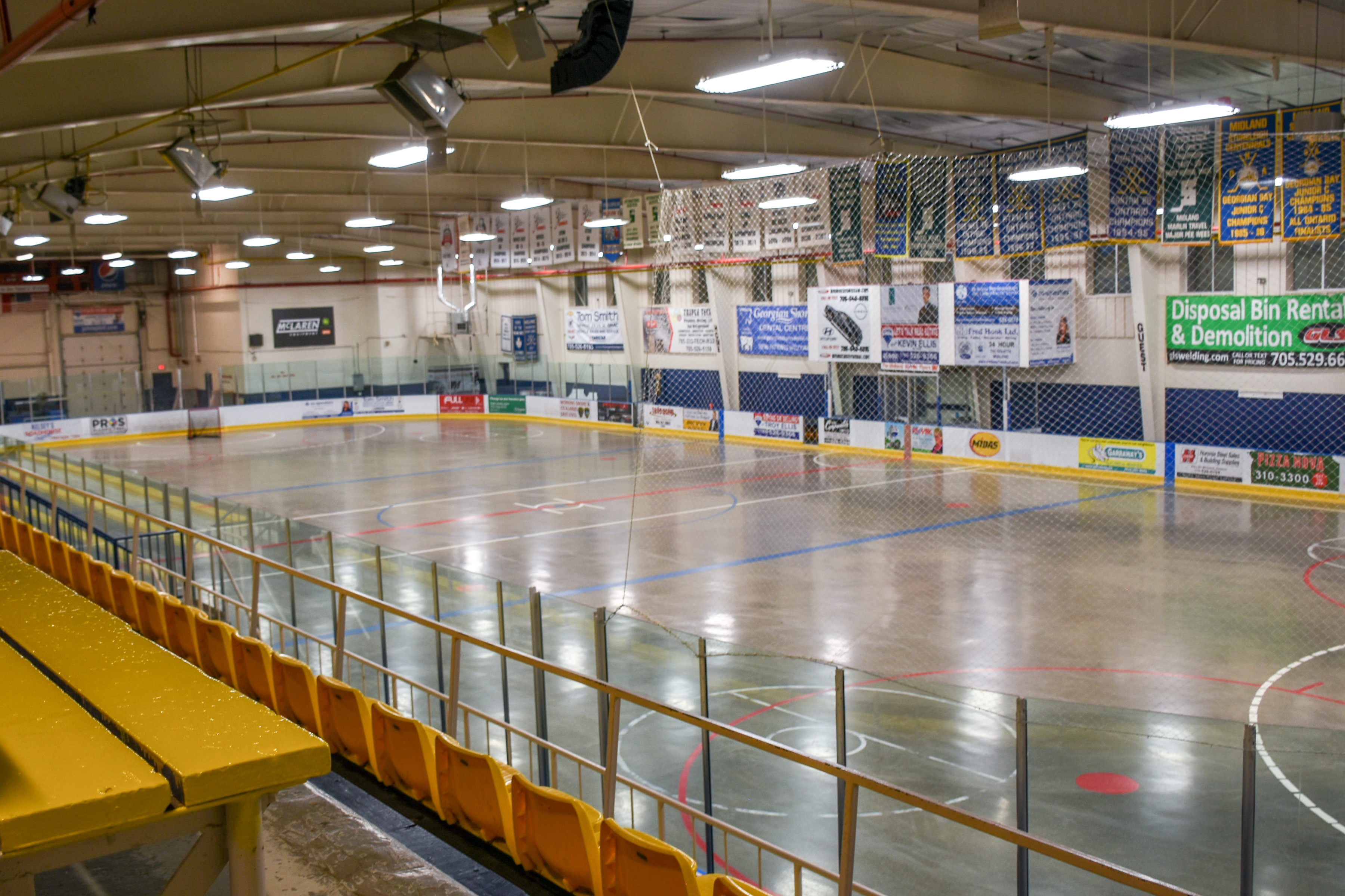 Centennial Arena Floor