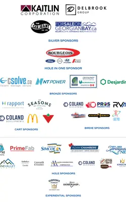 2025 Midland Mayor's Charity Golf Tournament Sponsors