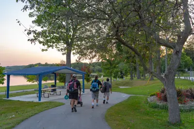 Little Lake Park path